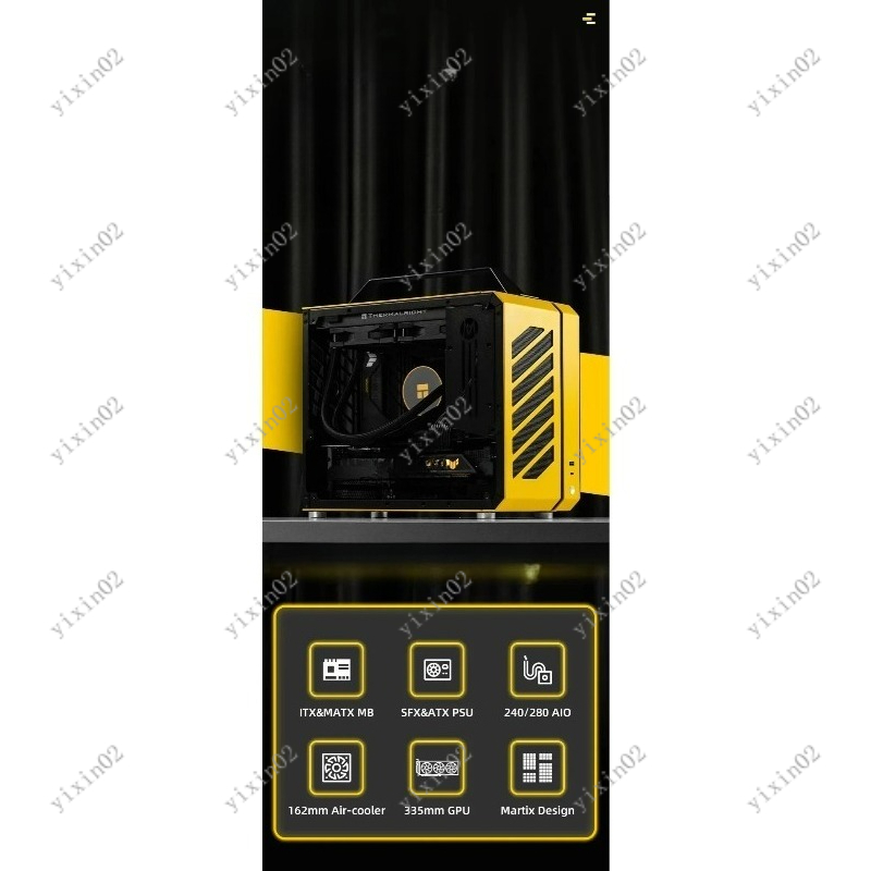 Boîtier PC portable à tour com - Mechanic Master C28 Matx Portable Pc Case avis et prix
